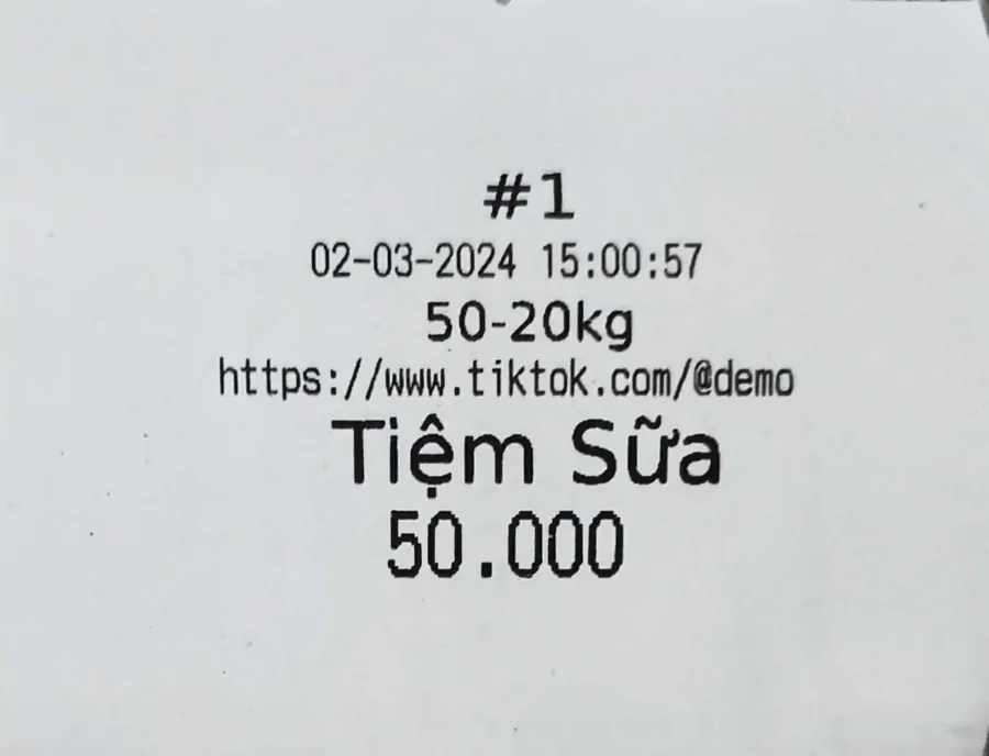 Ví dụ giá 50.000 VND