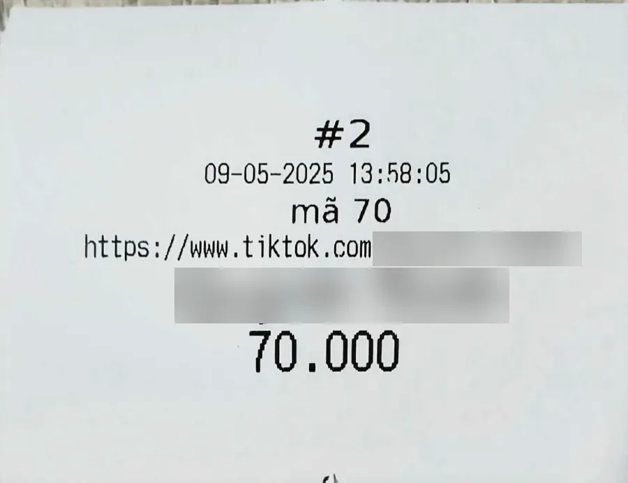 Ví dụ giá 70.000 VND