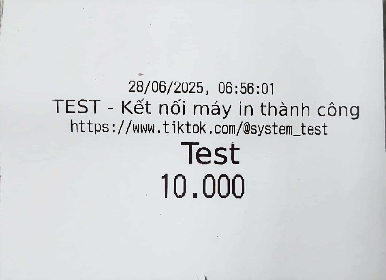In thử